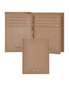 BOSS Kartenetui Classic Grained Trifold 16cc Camel