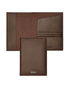 BOSS Passetui Classic Smooth 3cc Braun