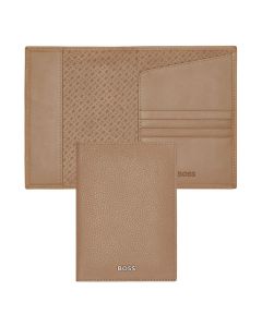 BOSS Passetui Classic Grained 4cc Camel