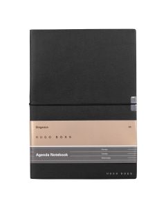 Hugo Boss Notizbuch Elegance Storyline A5 Black Agenda liniert