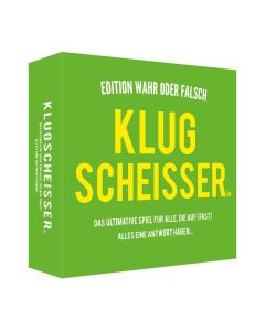 Kylskapspoesi Gesellschaftsspiel Klugscheisser Edition Wahr oder Falsch