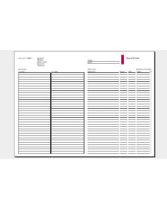 Time/system A5 Einlagen Ziele 25 Blatt