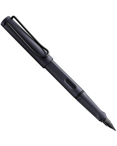 LAMY Füllhalter safari steel black Linkshänder