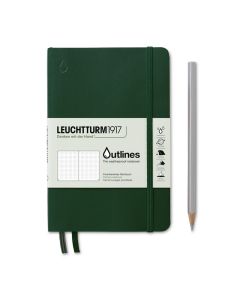 Leuchtturm1917 Notizbuch Paperback Softcover B6+ Outlines 