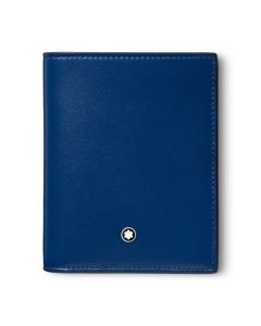 Montblanc Meisterstück Brieftasche Compact 6cc Blue