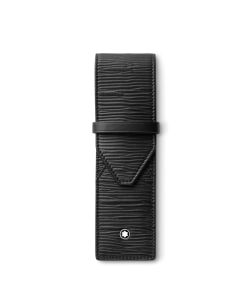 Montblanc Meisterstück 4810 Etui für zwei Schreibgeräte schwarz