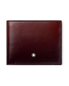 Montblanc Meisterstück Brieftasche 6cc Sfumato Burgundy