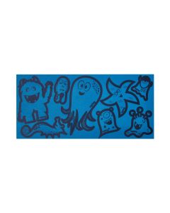 ergobag Reflexie-Sticker Set Blau