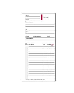 Time/system Compact Einlagen Projekt 16 Blatt