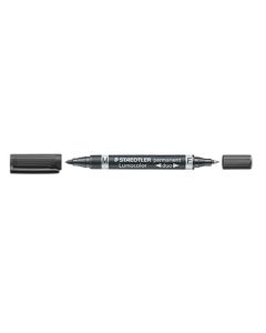 STAEDTLER Zweispitzmarker Lumocolor 348 permanent duo