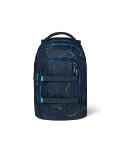 satch Schulrucksack pack Blue Tech