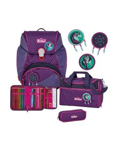 Scout Schulranzen Set Alpha Superflash Dreamcatcher 4-tlg. - Special Edition