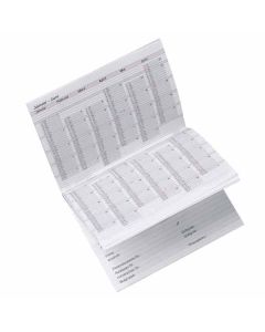 Time/system A5 Taschenkalender 2025 Englisch