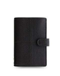 Filofax Classic Stitch Soft Organizer Personal schwarz